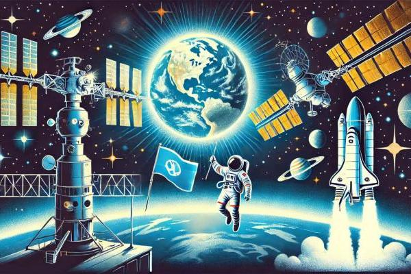 Виставка дитячих робіт до Всесвітнього дня авіації і космонавтики