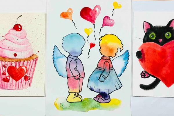 Гурток «Аrt-простір» - День Святого Валентина