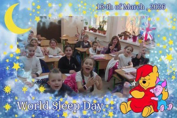 Гурток «English speaking club» - World Sleep Day