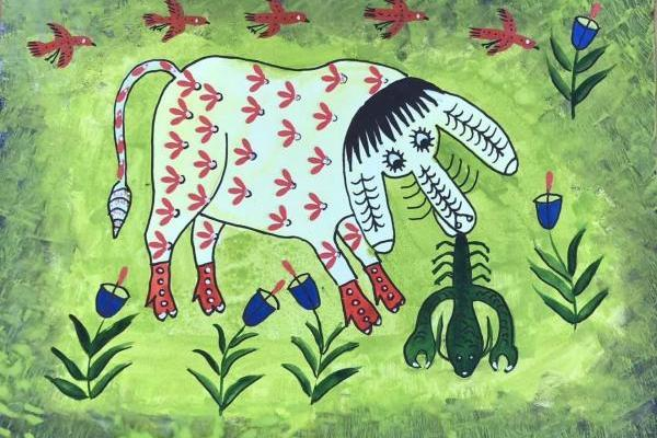 Гурток «Аrt-простір» -  Відкритий обласний творчий онлайн-конкурс «Роби як я» «Світ дивовижних звірів Марії Примаченко»