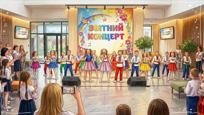 Звітний концерт «Потяг талантів»